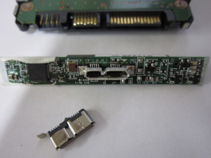 USB3.0コネクタ交換